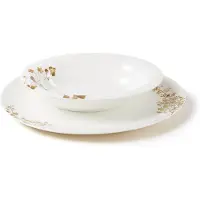 Wedgwood Vera Wang Jardin plat de service 2 pi?ces