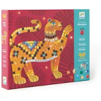 Djeco Collage Of Mosaic Pictures In The Jungle Rose