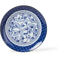 Tokyo Design Studio Assiette plate Flora Botanica Ginkgo 25 cm