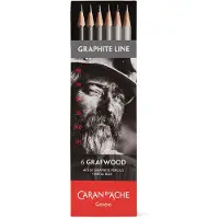 Caran d'Ache Grafwood Lot de 6
