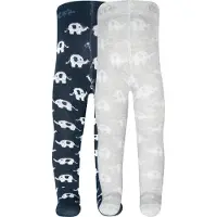 Ewers Collant 'Elefant' bleu marine / gris