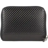 Bugatti porte-monnaie Comet Wallet With Zip Black noir