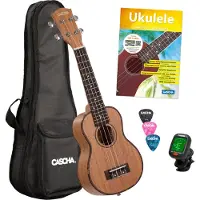 Cascha HH 2027 Premium Natural Ukulélé soprano