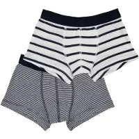 Petit Bateau Sous-vêtements bleu nuit / blanc