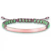 Thomas Sabo Bracelet Femme LBA0054 (21 cm) (Couleur Rose)