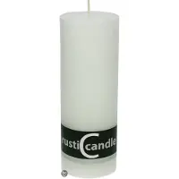 COSY&TRENDY Bougie Cylindre Rustic 70/190 Blanc