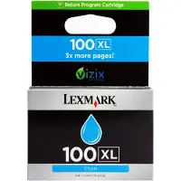 Lexmark 100XL (14N1069E) - Cyan - Cartouche d'encre - Grande capacité