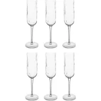 Luigi Bormioli Flûtes à Champagne Luigi Bormioli Mixology Jazz 210 ml (Lot de 6)