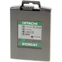HiKOKI 752248 Set d'embouts - 1/4" Assorti - (Jeu de 32pcs)