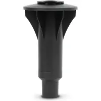 Brabantia Ancrage de sol en plastique, pour Topspinner et Lift-O-Matic, 45 mm, noir, 296789