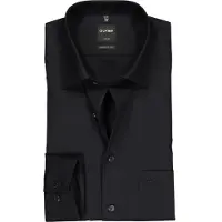 Olymp Chemise Luxor Manches Extra Longues Coupe Moderne Noir