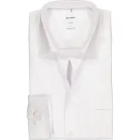 Olymp Chemise Luxor Sans Repassage Coupe Confort Blanc taille 45