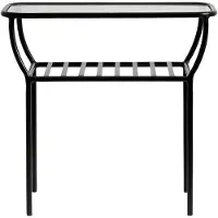 Nordal Table d'appoint chic - noir