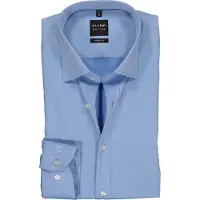 Olymp Chemise business 'Level 5' bleu clair