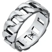 KUZZOI Bague argent