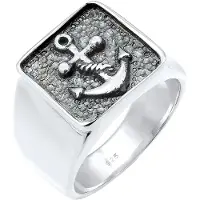 KUZZOI Bague argent