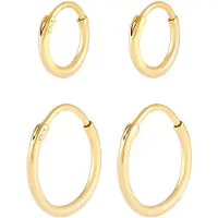 KUZZOI Boucles d'oreilles 'Creolen' or