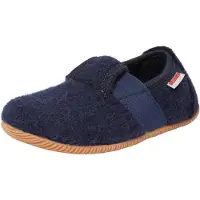 Giesswein Pantoufle 'Weidach' bleu foncé / rouge / blanc
