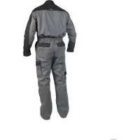 Dassy Cannes Combinaison bicolore avec poches genouillères GRIS CENDRE/NOIR Taille M Longueur : STANDARD