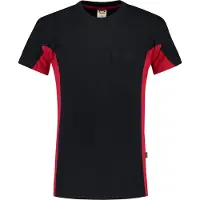 Tricorp 102002NavyRed3XL T-Shirt Bicolor Borstzak (3XL)