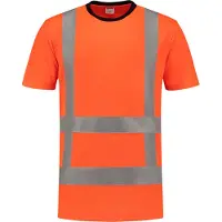 Tricorp 103005FluororangeXL T-Shirt RWS Birdseye (XL)