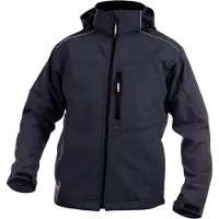 Dassy Hommes, Vestes d'extérieur, Veste Softshell Tavira bleu foncé Gr. L (L), Bleu, L