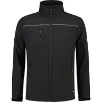 Tricorp Luxury Softshell blouson softshell unisex Noir - Tricorp T53 - Taille L