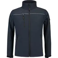 Tricorp Softshell Jacke - Workwear - 402006 - Marine - Maat s (S)