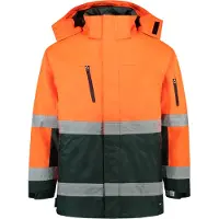 Tricorp 403004FluororangeGreenXL Parka ISO20471 Bicolor (XL)