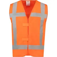 Tricorp 453015FluororangeXL-XXL Veiligheidsvest RWS (XL, XXL)