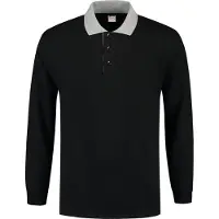 Tricorp 301006BlackGreyL Polosweater Contrast (L)
