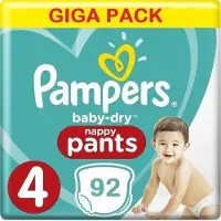 Pampers Baby-Dry Pants Couches Taille 4 (Maxi) 8-15 Kg X 23