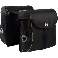 Willex Sacoches de vélo 38 L Noir et jaune 16103