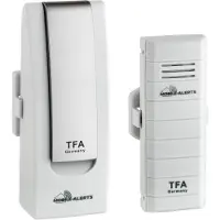 Suomen Lämpömittari TFA - Starter-Set mit Temperatursender WEATHERHUB 31.4001.02 - weiß