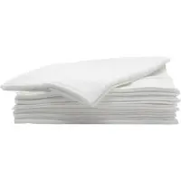 Sibel Paquets De 50 Serviettes Jetables Blanches Super Résistantes