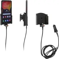 Brodit Support actif Samsung Galaxy Xcover Pro avec câble USB, Support pour smartphone, Noir