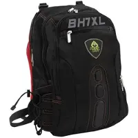 KeepOut Sac à dos de jeu Keep Out Bk7 Xl Bk7 Xl pour ordinateurs portables 17 Avec plusieurs poches Couleur noir-rouge