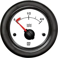 VETUS Water Level Indicator 12-24v Argenté 52 mm