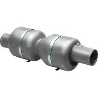 VETUS Mv150 Exhaust System Muffler Argenté 150 mm
