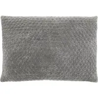 Nordal Coussin Mizar lin avec rembourrage - gris