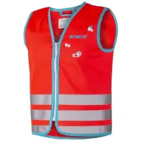 Wowow Mat Réflechissant Crazy Monster Jacket pour enfant - Rouge - Tailles : S, M, L - Nouvelle collection