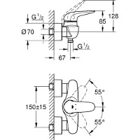 GROHE 32287001 robinet de salle de bain