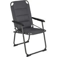 Bo Camp Chaise de camping Copa Rio Comfort XXL Air Gris