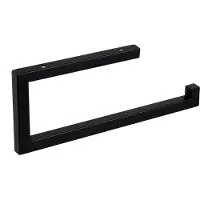 Differnz handdoekdrager †“ 35 x 14 cm †“ mat zwart (38.215.12)