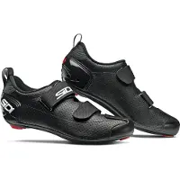 Sidi Chaussures de vélo de course T-5 Air Carbon, Couleur:black/black, Taille:42