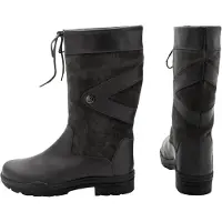 Horka Bottes mi-hautes Greenwich taille 36 Noir 146270-0002