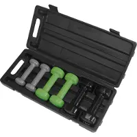 Schildkröt Fitness SCHILDKRÖT960010 SCHILDKRÖT Ensemble d'haltères en vinyle, en coffret