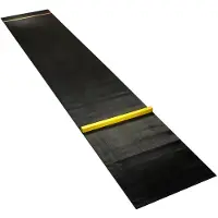 Bull's - Dartmat - Zwart - 300x60 cm - Houten Oche