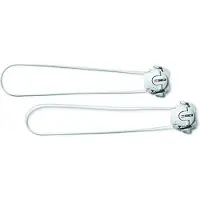 Sidi Fermeture à vis Sidi Tecno-3 longue, taille unique, blanche - fermeture de rechange adaptée pour...