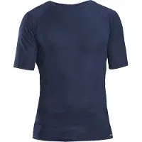 Gripgrab Sous-Maillot Manches Courtes Mérino Polyfibre - Navy